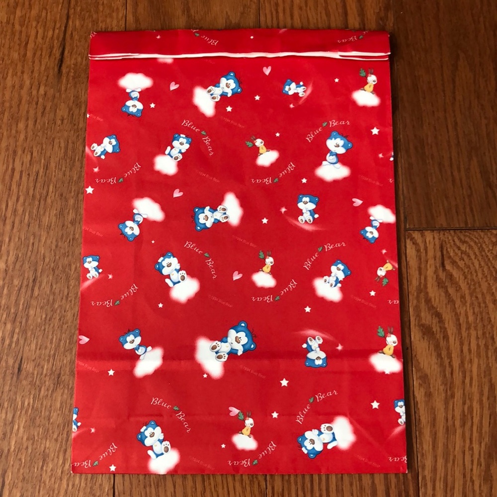 ❤️ 3/$10 ❤️ Blue Bear Paper Gift Bag